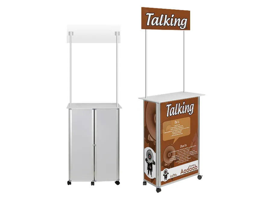 Aluminum Foldable Promotional Table Printing Dubai