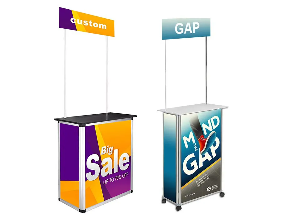 Aluminum Promotional Table Printing Dubai