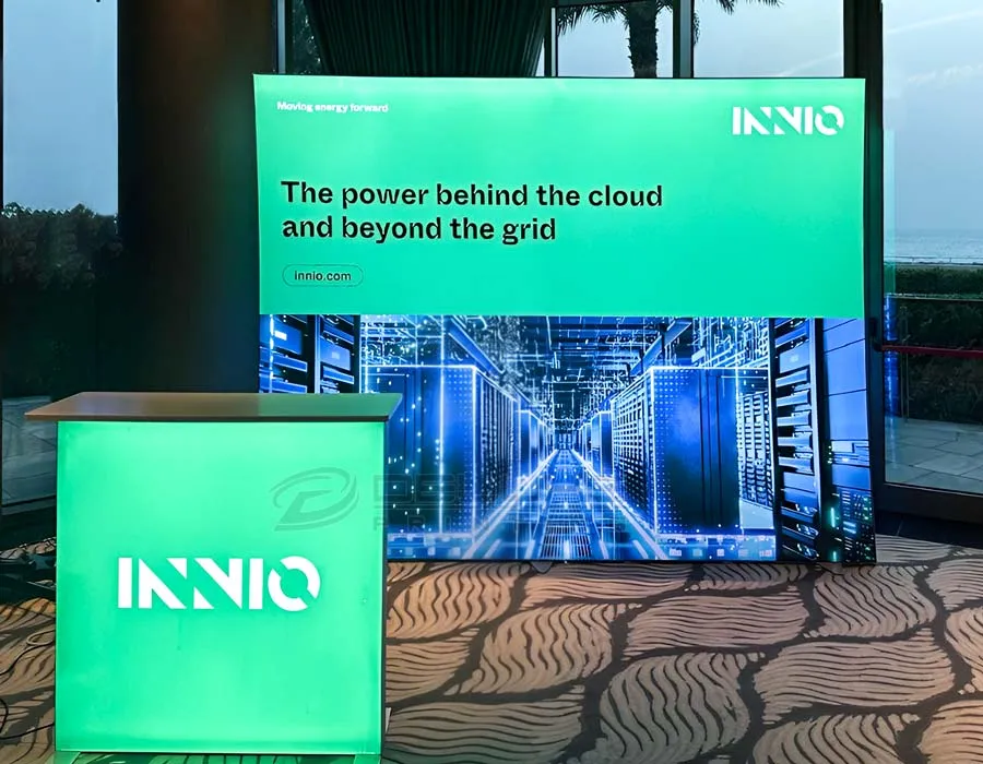 2 x 2.25m Backlit Backdrop Dubai