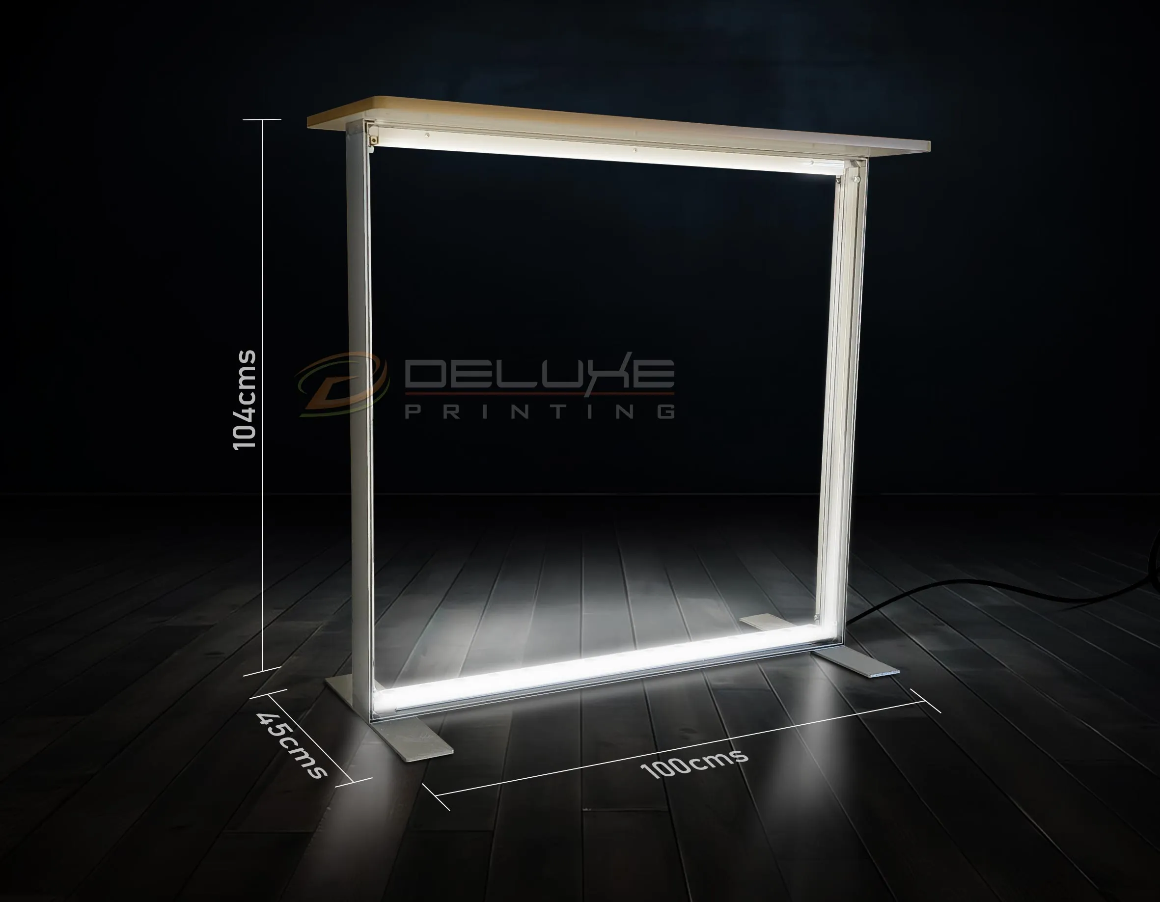 Backlit Exhibition Counter Printing Dubai