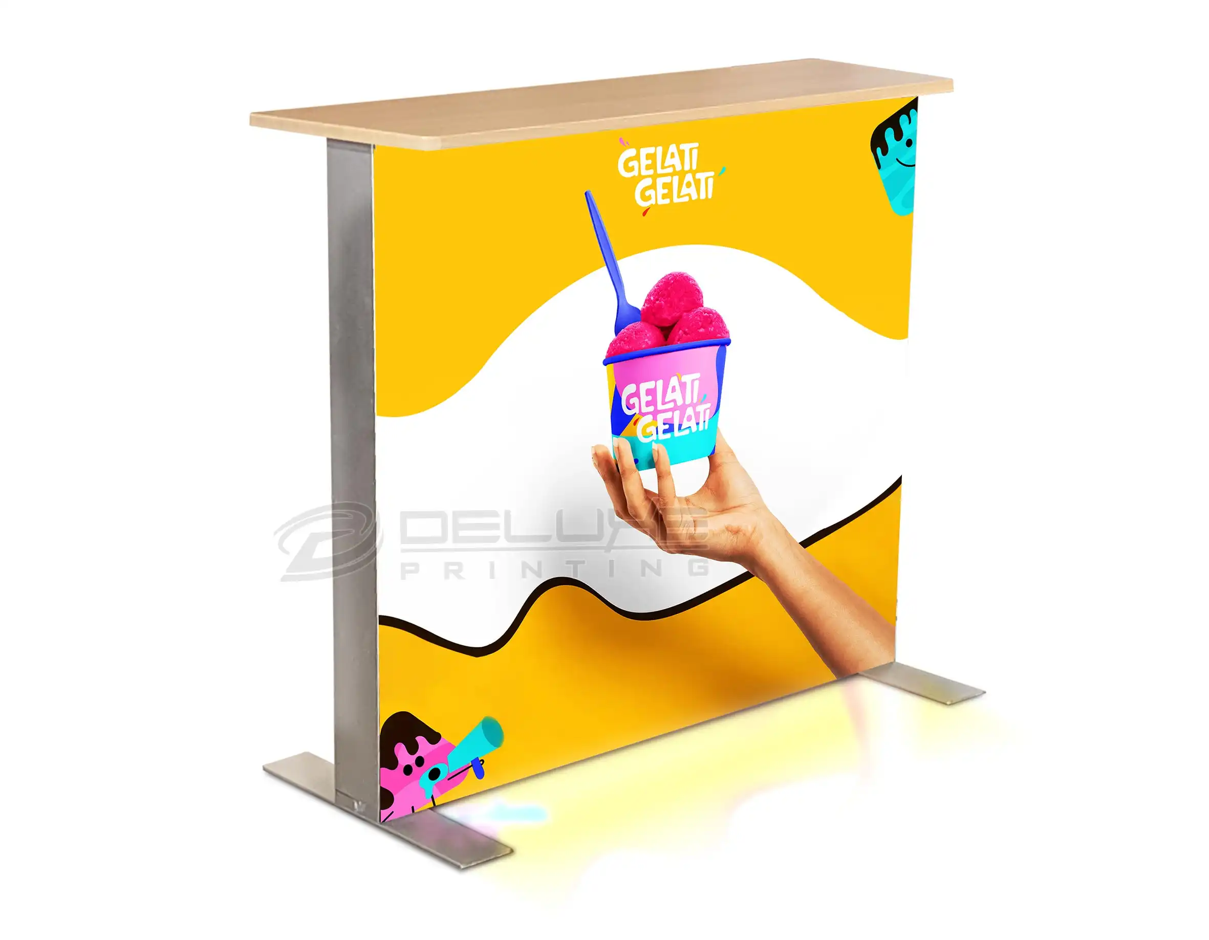 Popup Counter Printing Dubai