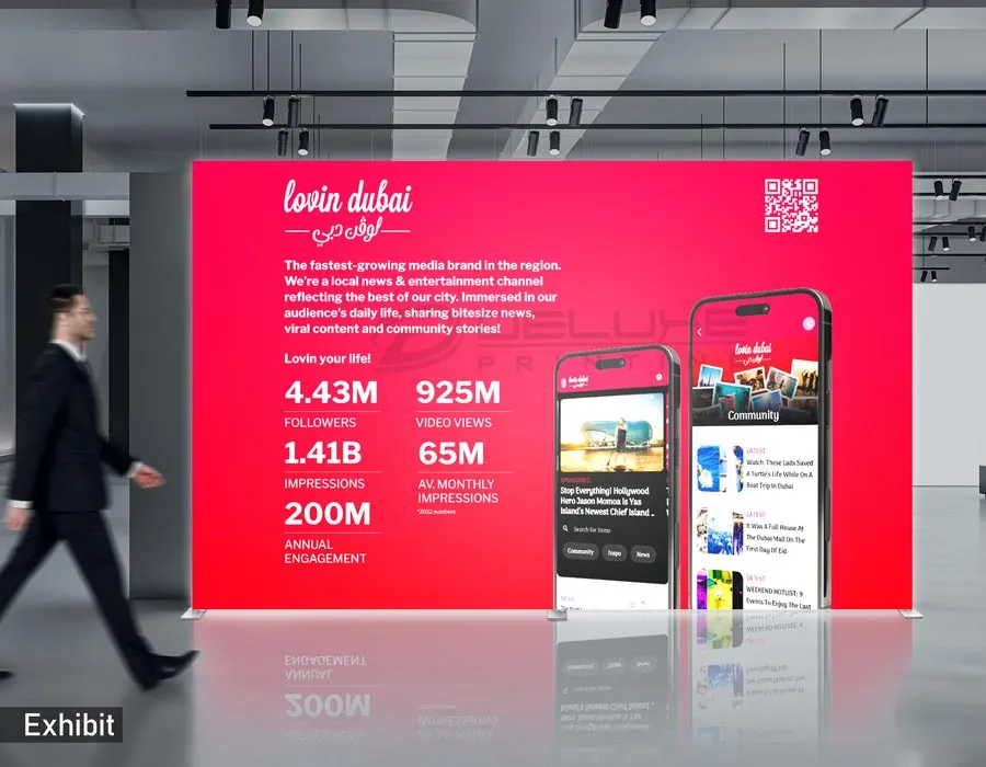 Backlit Seamless Backdrop Dubai