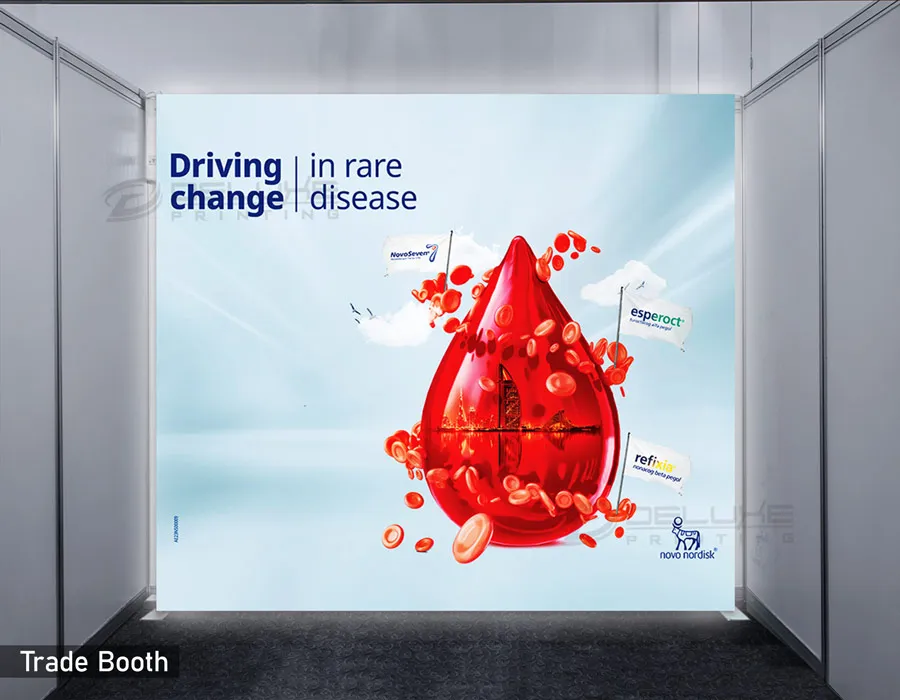 3 x 2.25m Backlit Backdrop Dubai