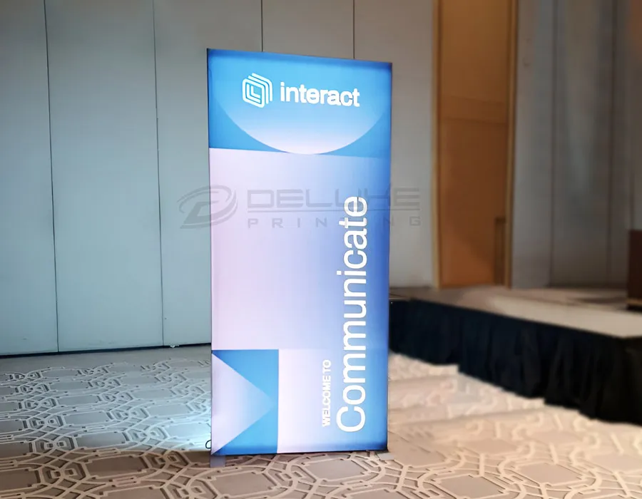 100 x 225cm Backlit Standee Dubai
