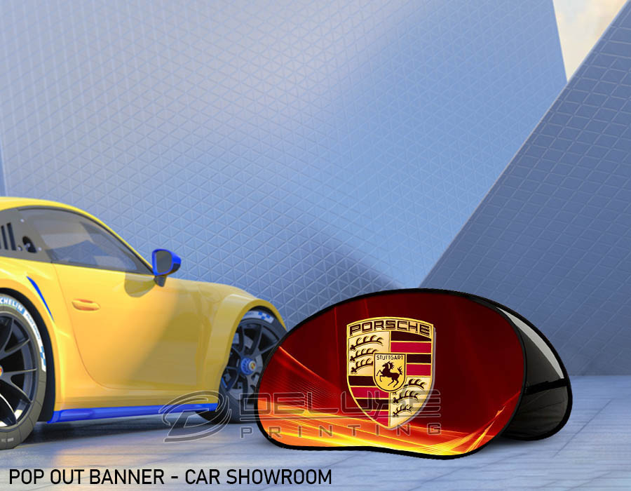 Car Pop out banner Dubai