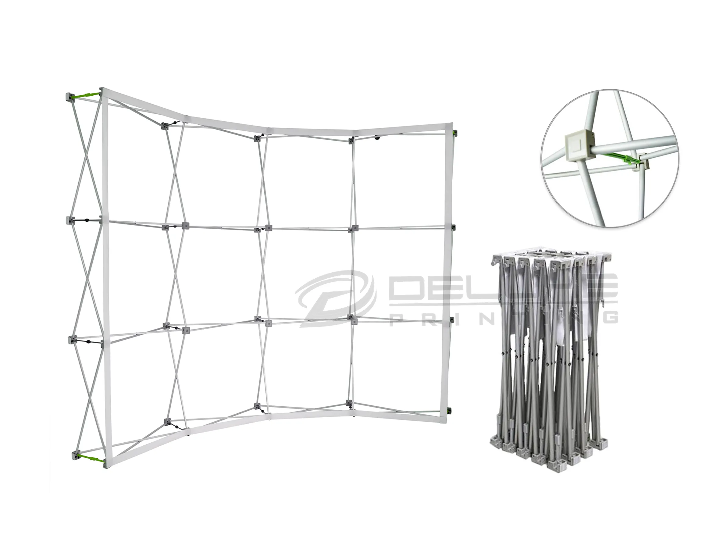 Curved Fabric Popup Structure Dubai