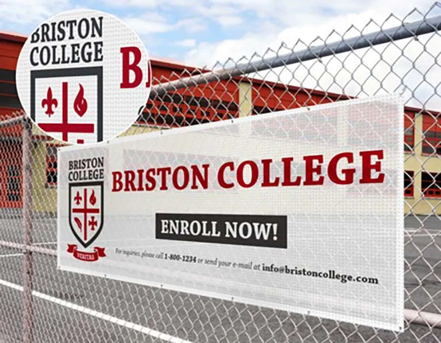 Fabric Fence Banner Printing Dubai