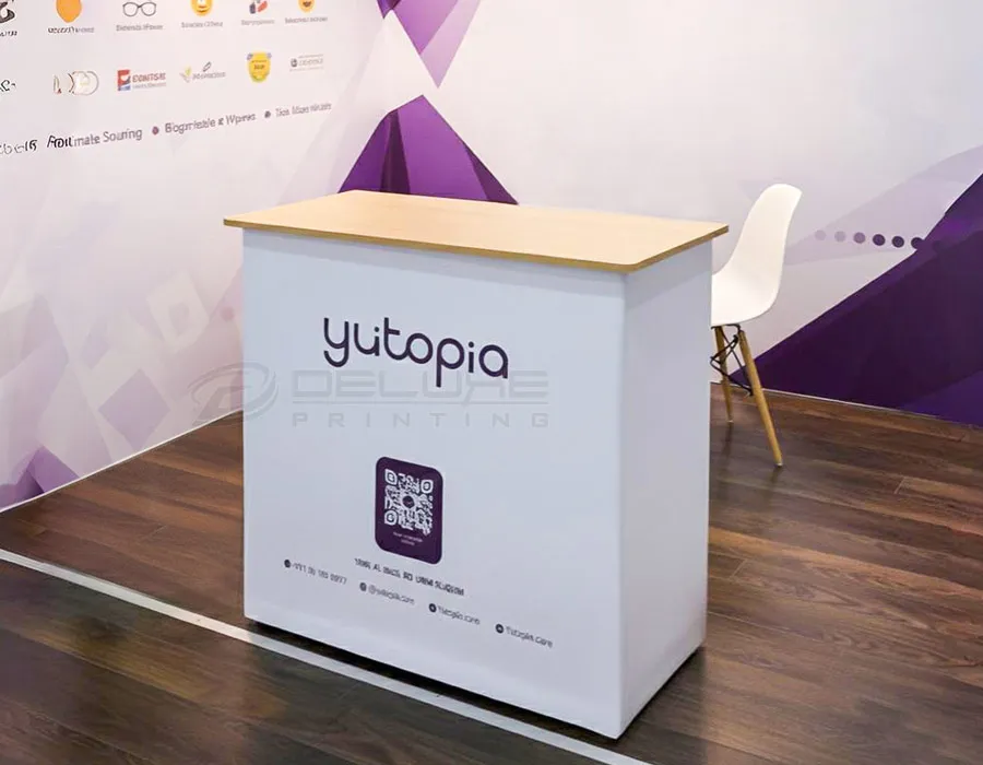 Fabric Pop Up Counter Printing Dubai