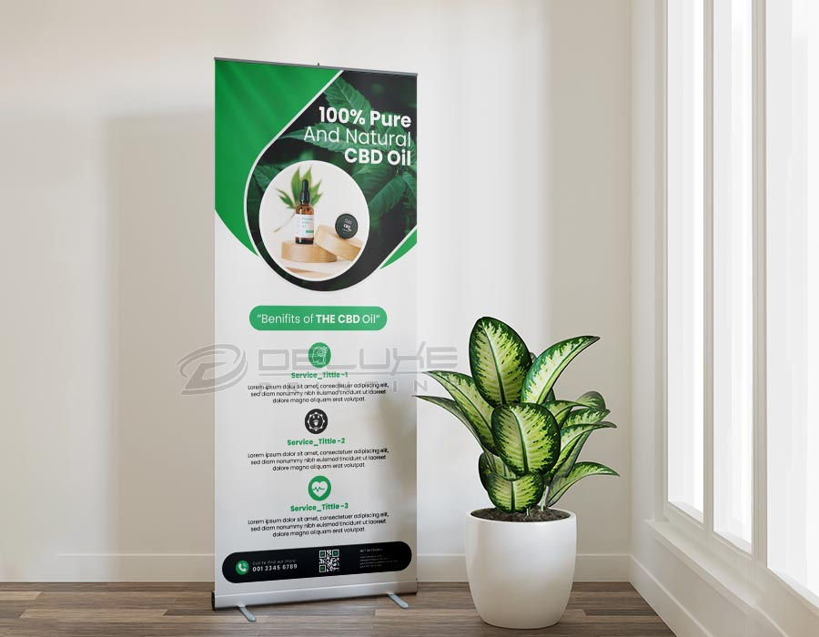 Social Distancing Rollup Banner Dubai