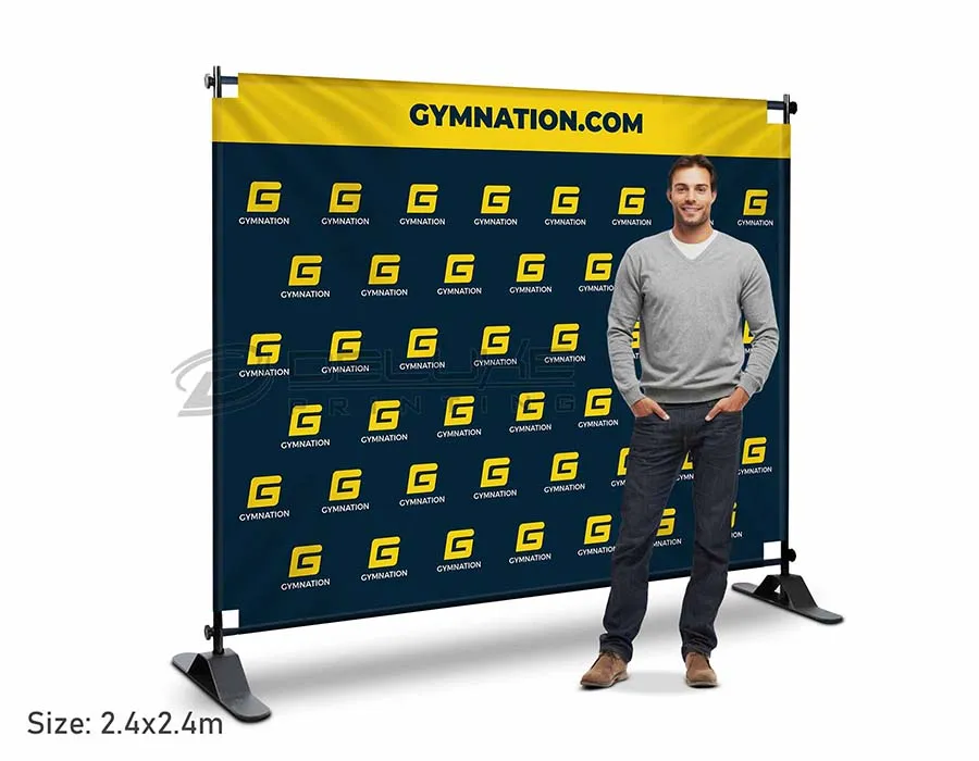 Fabric Step and Repeat Banner Dubai