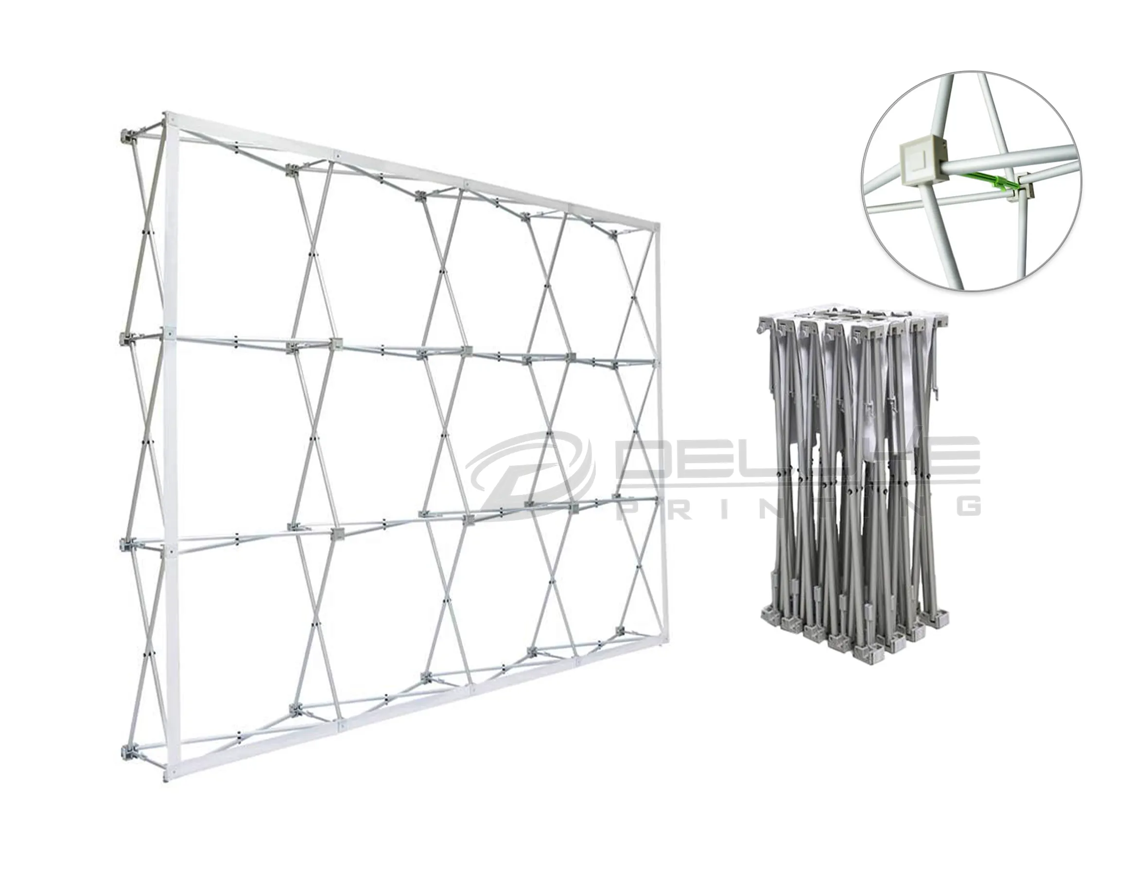 Straight Fabric Popup Structure Dubai