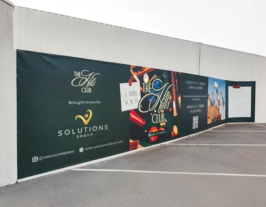PVC Mesh Banner Printing Dubai