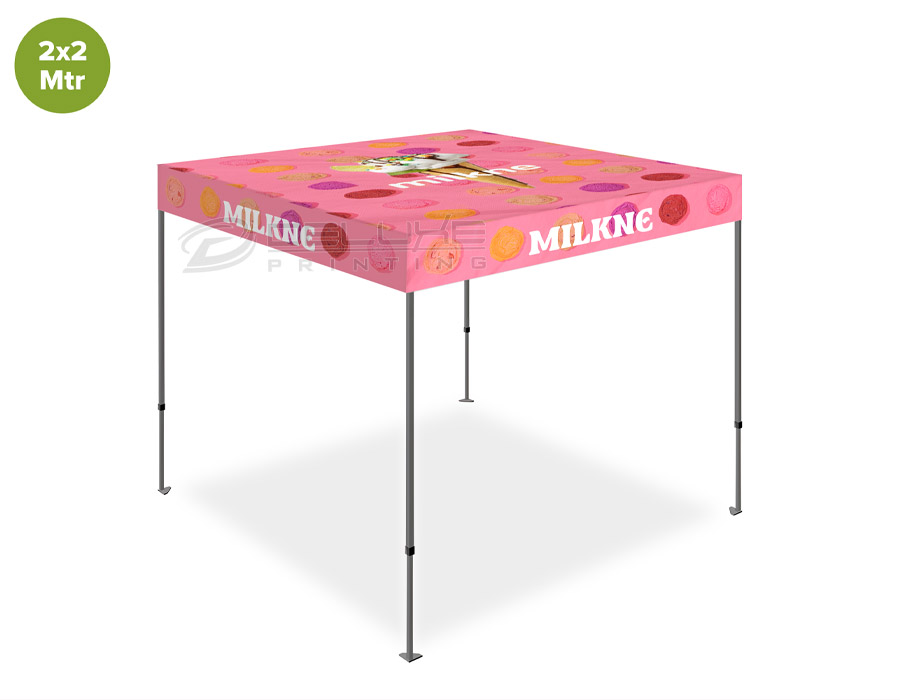 Flat Roof Tent Canopy Branding Dubai