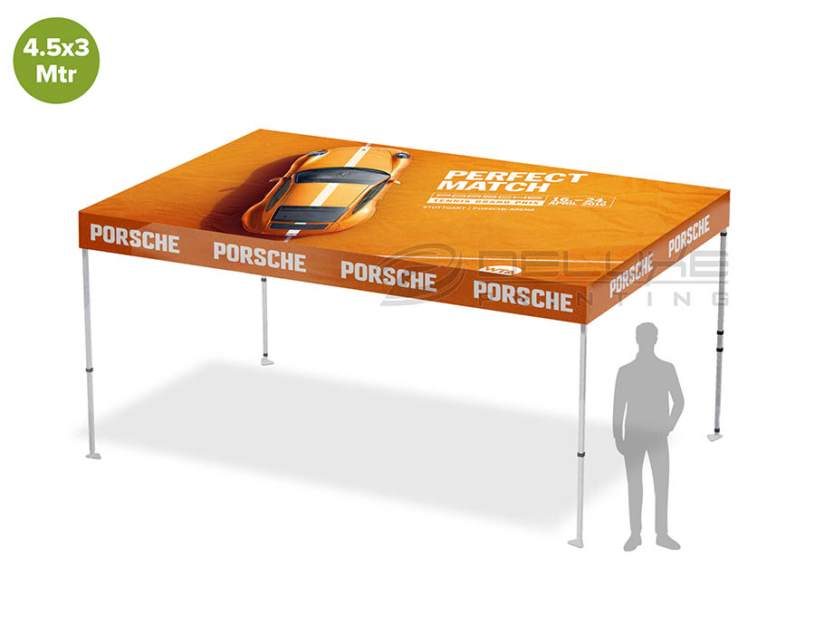Flat Roof 4.5 x 3 Outdoor Tent Printing Dubai