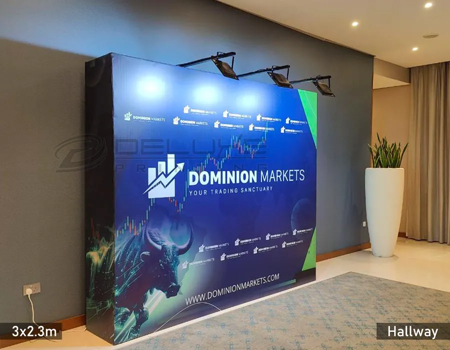 Wooden Frame Backdrop Printing Dubai