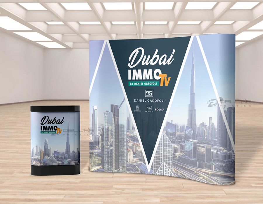 Hardcase Popup Counter Printing Dubai