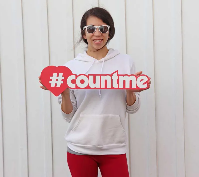 Hashtags Cutout Dubai