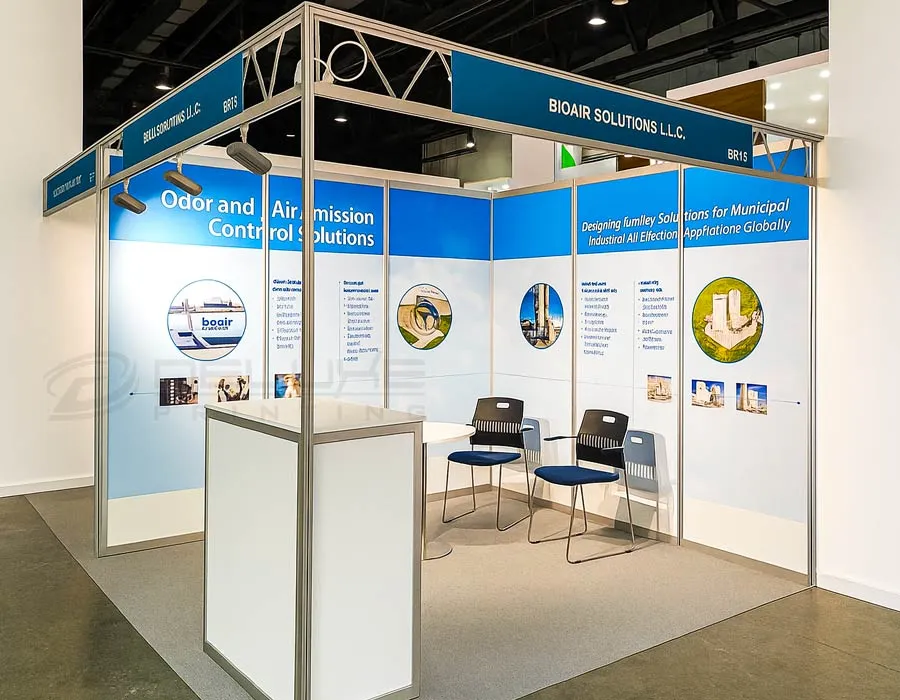 PVC Banner Shell Scheme Booth Branding Branding