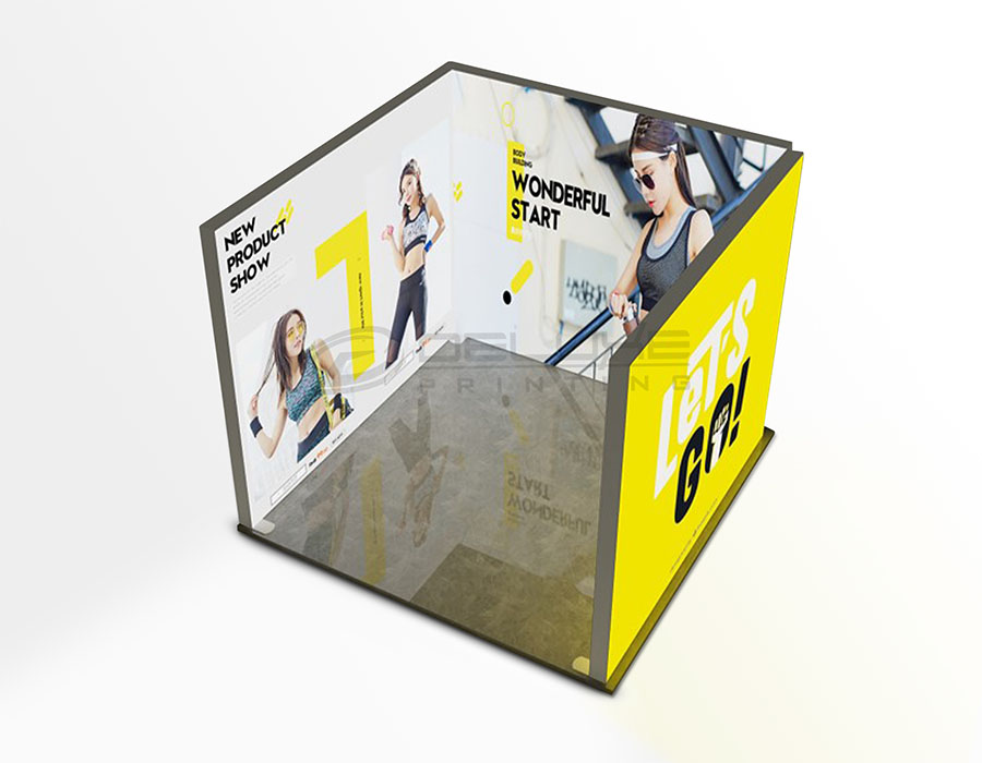 Island Backlit Shell Scheme Dubai