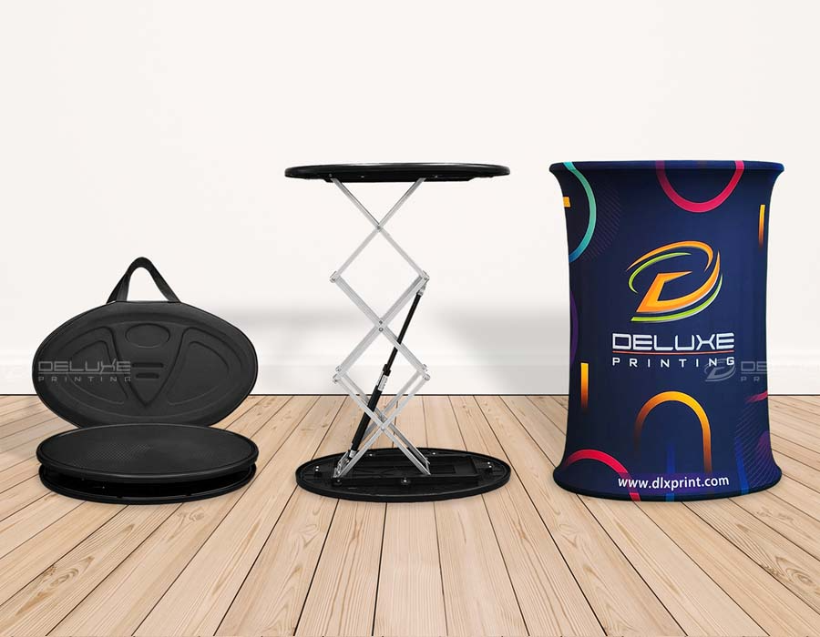 Oval Exhibition Counter Dubai