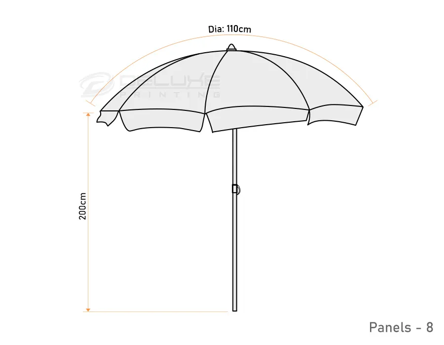 Parasol Umbrella Printing Dubai