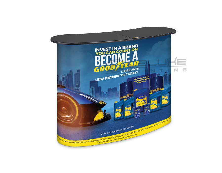Pop Up Display Counter Printing Dubai