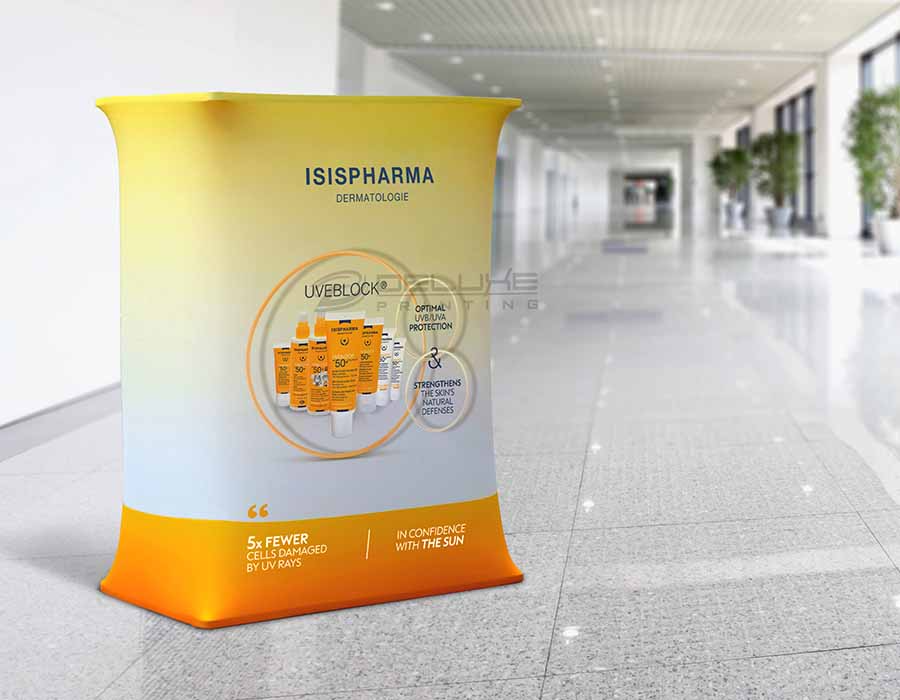Rectangular Exhibition Counter Printing Dubai