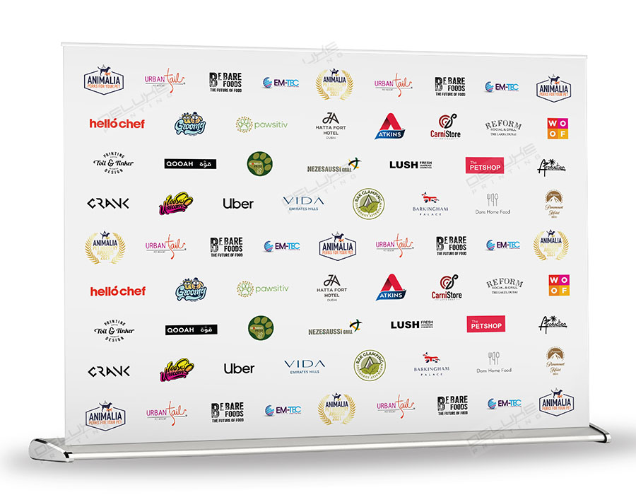 Step and Repeat Backdrop Dubai