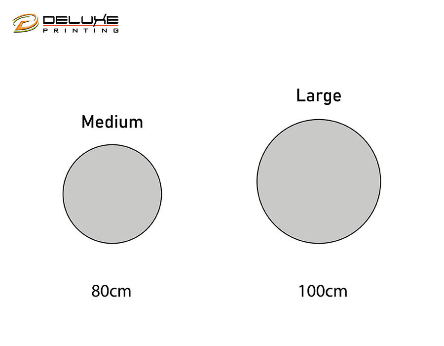 Round Pop out banner Dubai