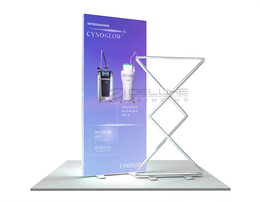 Snapfold Backlit Standee Dubai