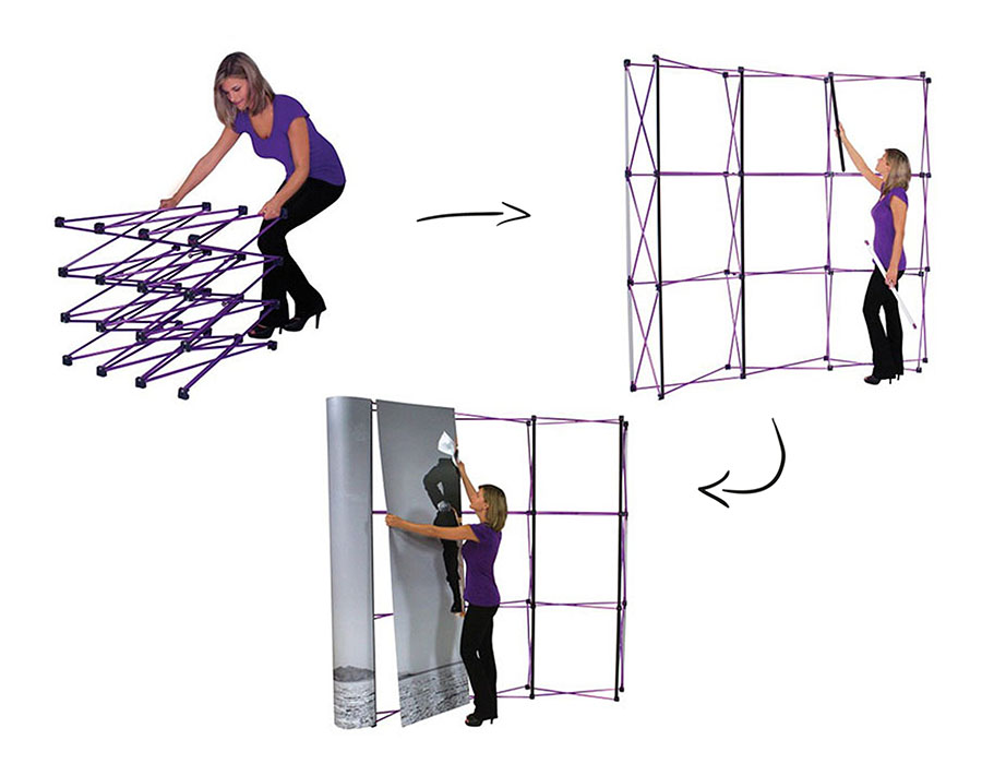 Curved Popup Structure Dubai