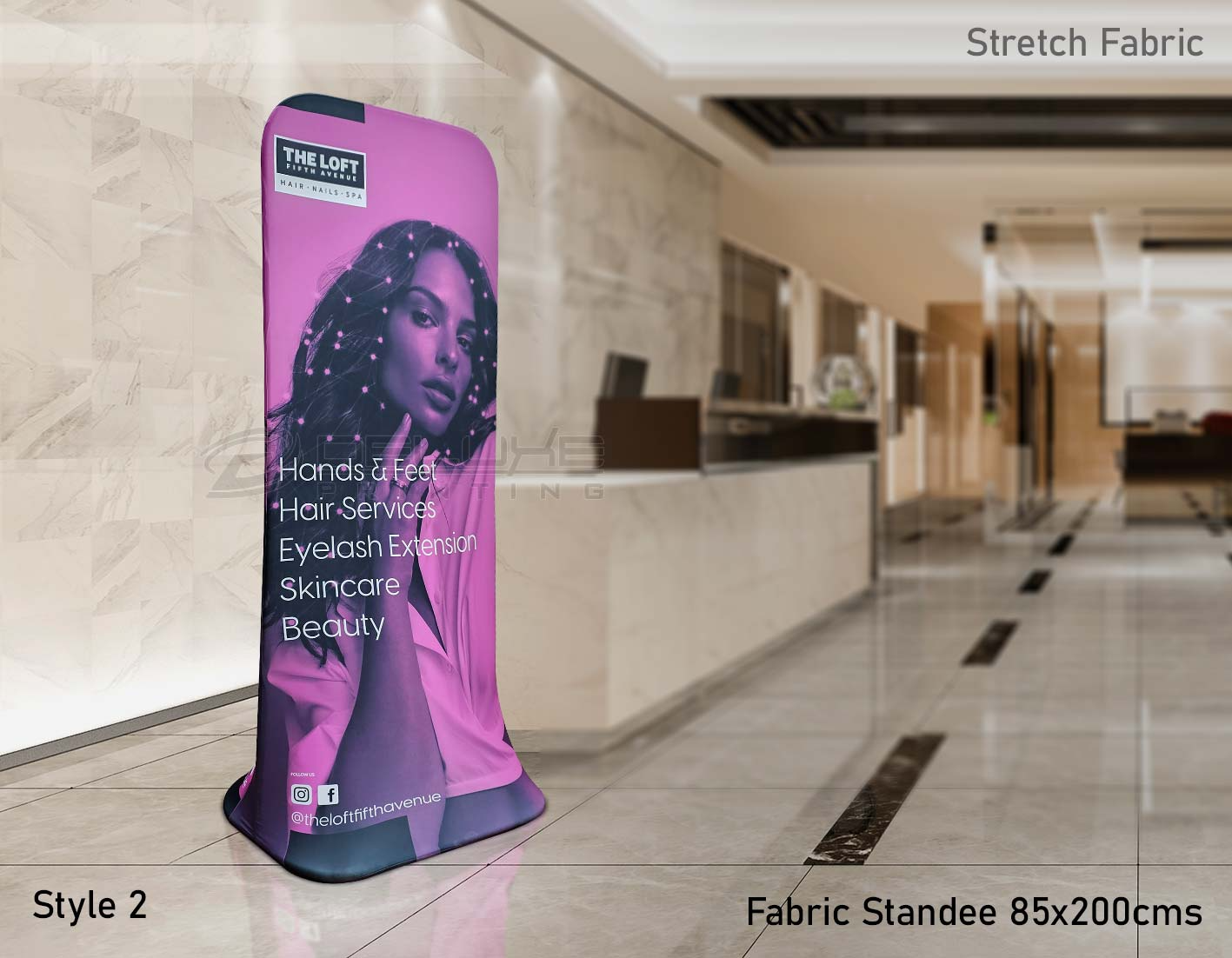 Fabric Standee Dubai