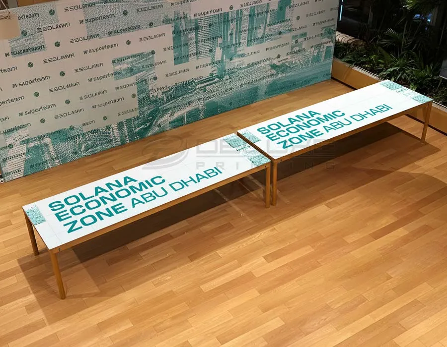 Table Branding Printing Dubai