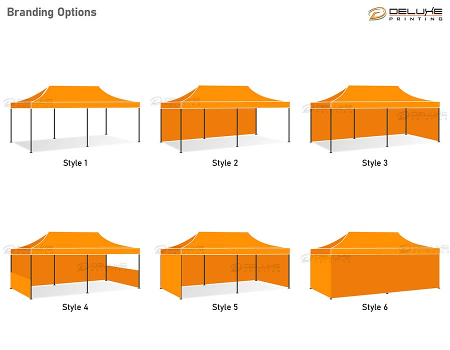 Tent Canopy Branding Sides Dubai