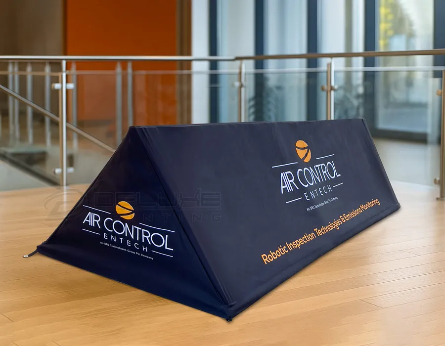 Fabric Toblerone Frame Printing Dubai