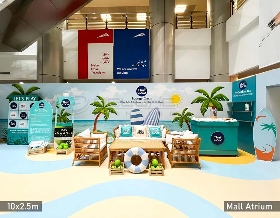 Wooden Frame Backdrop Printing Dubai