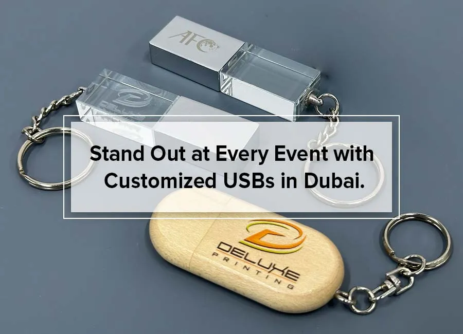 Stand Out at Every Event with Customized USBs in Dubai.