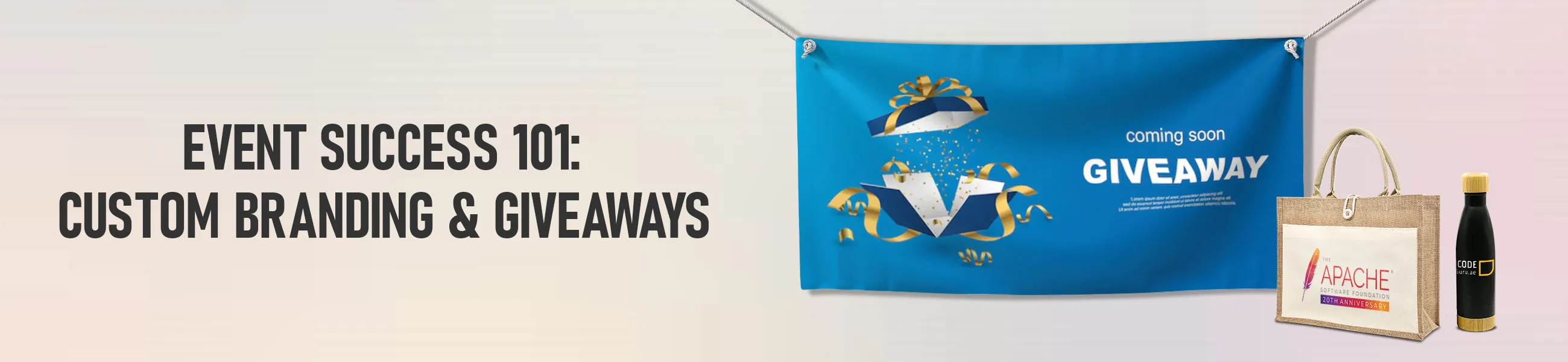 Event Success 101: Custom Branding & Giveaways That Keep Your Brand in the Spotlight 