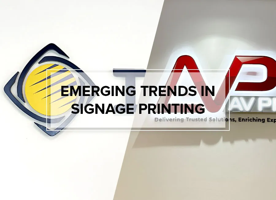 Emerging Trends in Signage Printing: Redefining Brand Visibility in Dubai