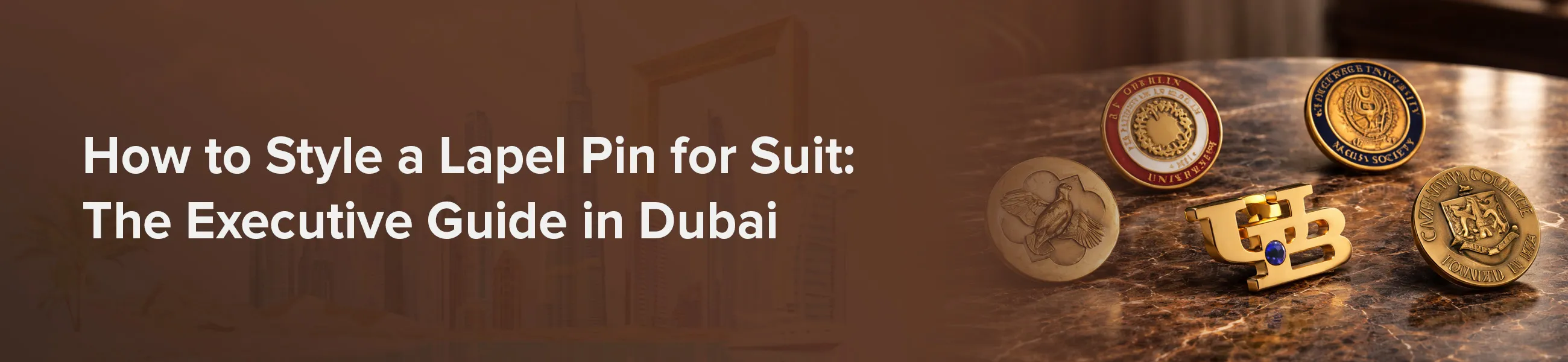 How to Style a Lapel Pin for Suit: The Executive Guide in Lahore