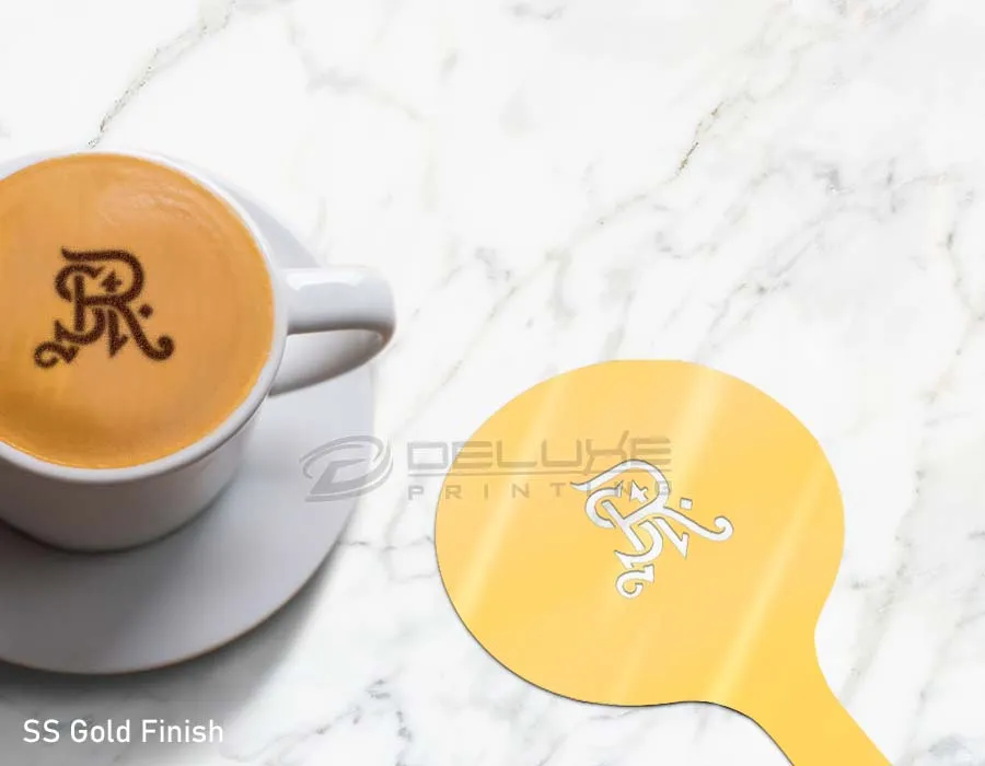 Aluminum Coffee Stencil Printing Dubai