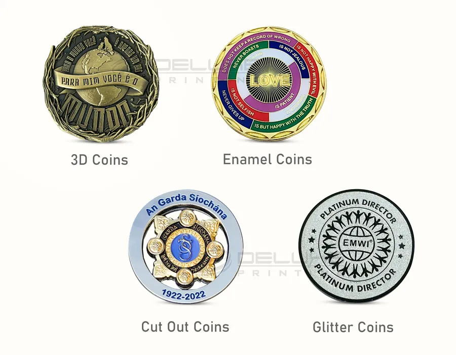 Coin Types Printing Dubai