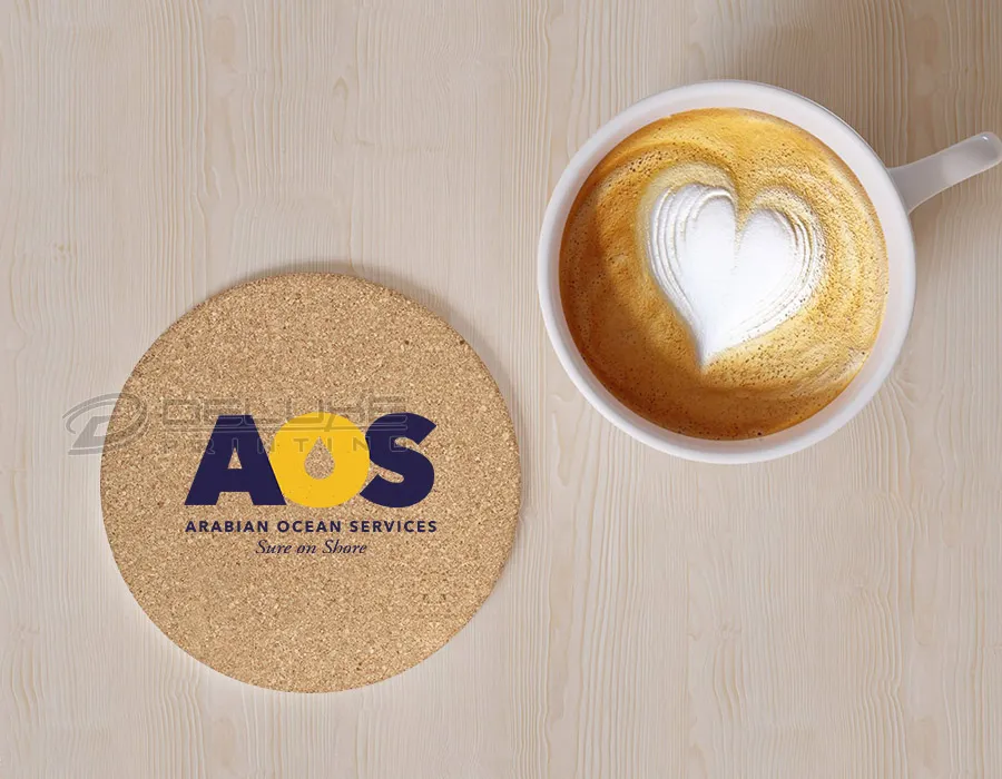 coaster Cork Printing Dubai