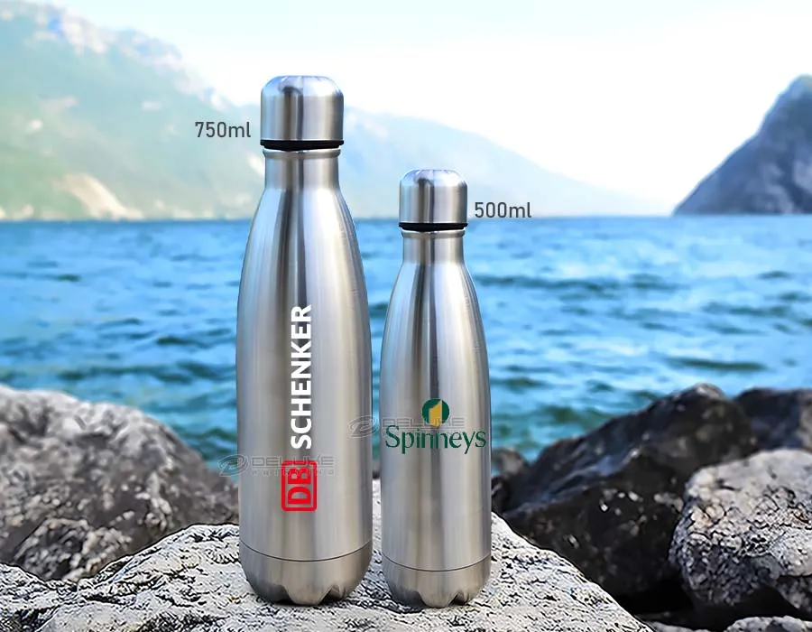 Silver Cooper Bottle Printing Dubai