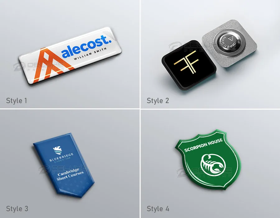 corporate name badge Printing Dubai