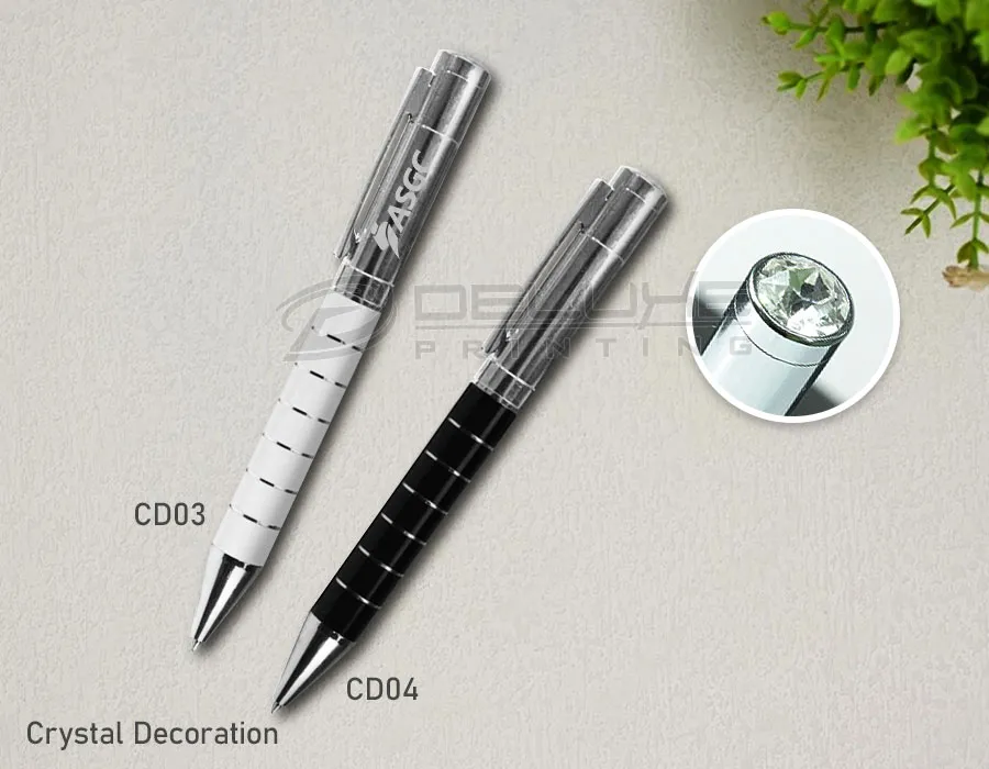 crystal pens printing in dubai