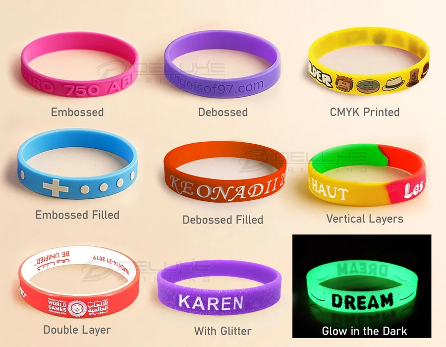 Fabric Wristbands Printing Dubai