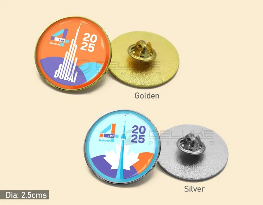 Dome Badges Printing Dubai