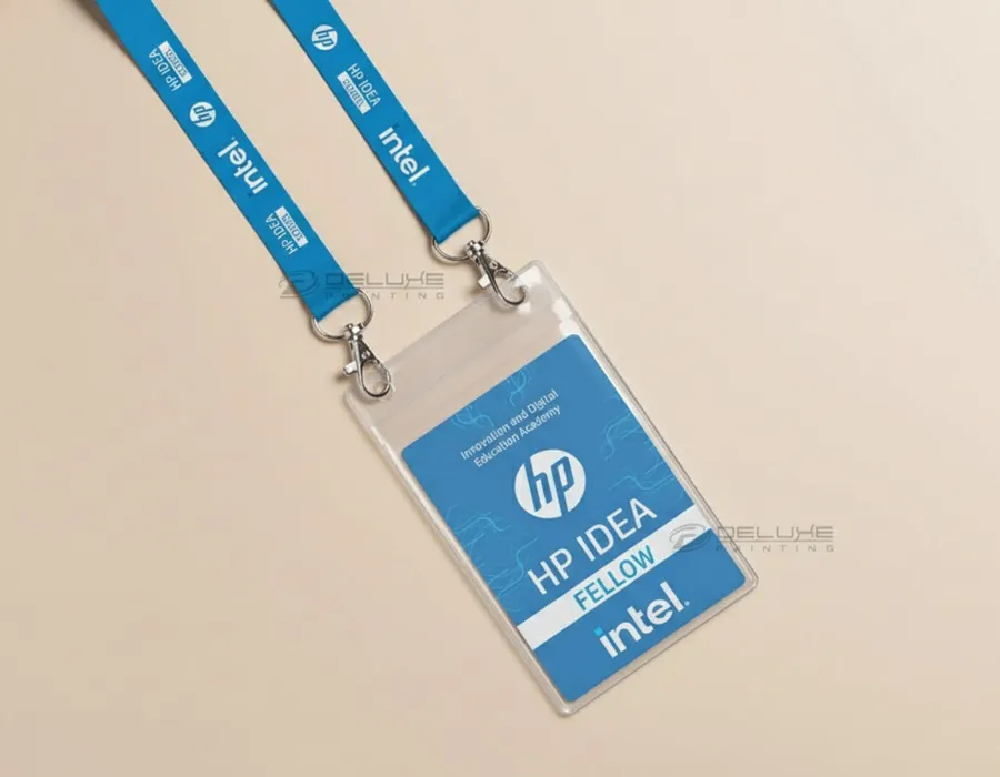 Double Metal Hook Lanyard Printing Dubai