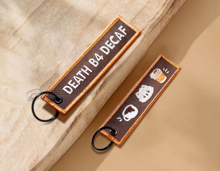 Embroidered keychain Dubai